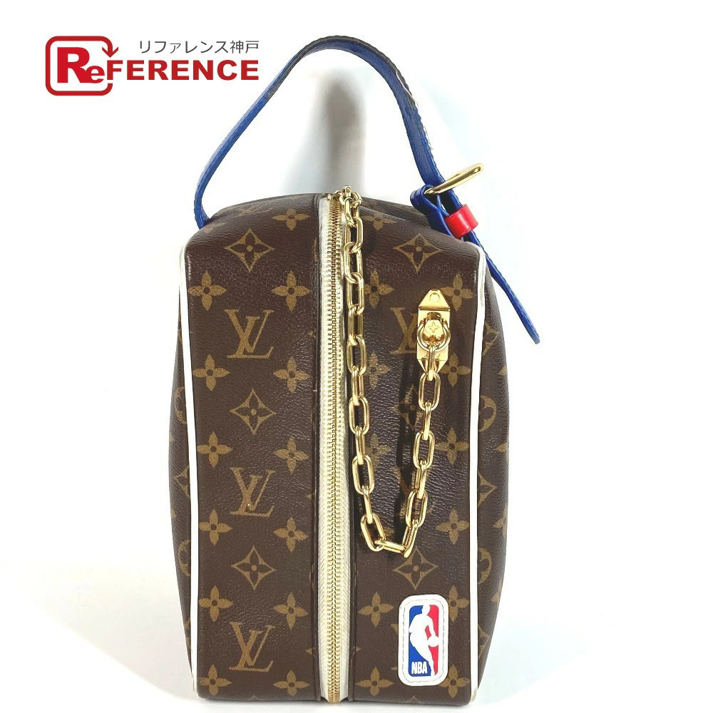 Louis Vuitton Monogram NBA Collaboration Cloak Dopp Bag Pouch Clutch Chain
